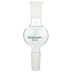 Chemglass Life Sciences Adapter, Distilling Trap, Kjeldahl, 24/40 Joint Size
