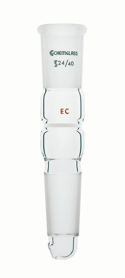 Chemglass Life Sciences Top Outer:14/20, Lower Inner:14/20, Quantity: Each