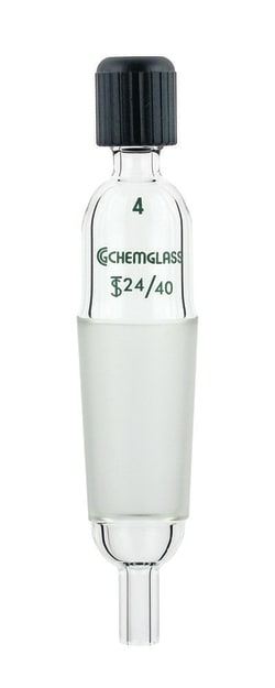 Chemglass Life Sciences 1/8" Thermocouple Adapter, 29/42 Inner, Quantity: