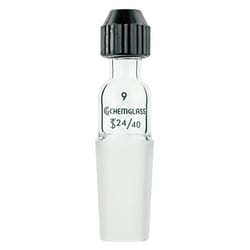 Chemglass Life Sciences Adapter, Universal, Inlet, 14/20 Inner Joint, #9