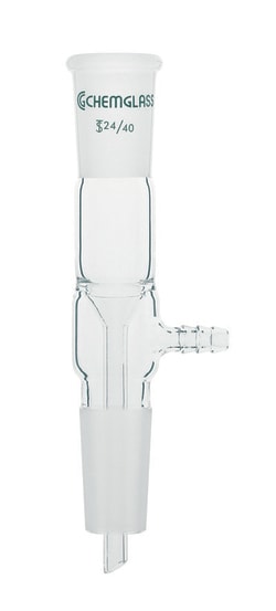 Chemglass Life Sciences&nbsp;Adapter, Vacuum Take-Off, Vertical, 29/42 Joint Size