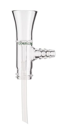 Chemglass Life Sciences&nbsp;Adapter, Tooled Pluro Stopper Flare to 20-400 GPI Thread