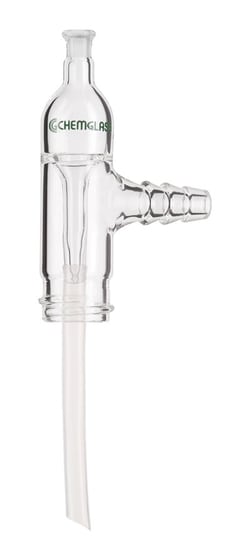 Chemglass Life Sciences Adapter, Outer Luer Joint to 20-400 GPI Thread,