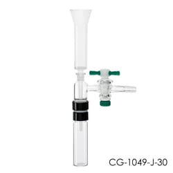 Chemglass Life Sciences Adapter, Outer to 20-400 GPI Thread, Vacuum, Stopcock,