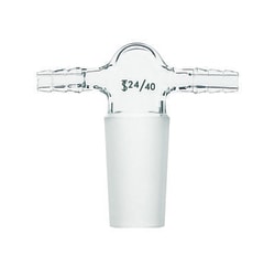 Chemglass Life Sciences Adapter, Inert Gas, 19/22 Inner Joint, Quantity: