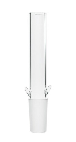 Chemglass Life Sciences&nbsp;14/20 Inner Joint with Hooks, on 12.7mm OD x 1.6mm W tubing
