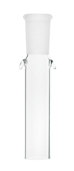 Chemglass Life Sciences&nbsp;14/20 Outer Joint with Hooks, on 19mm OD x 1.8mm W tubing