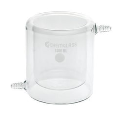 Chemglass Life Sciences 100mL Jacketed Reaction Beaker