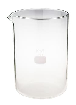 Chemglass Life Sciences 15L Duran Beaker, Large Capacity, Heavy Wall, 260mm OD X 390mm High