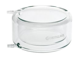 Chemglass Life Sciences Jacketed Beaker, 100 x 50mm ID, 135 x 70mm OD