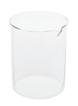 Chemglass Life Sciences Beaker, Quartz, 100mL, 62mm OAH X 51mm OD, Quantity: