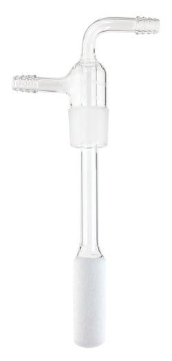 Chemglass Life Sciences&nbsp;Stopper Only, Gas Washing, Bottle , 34/28, Coarse Fritted Disc
