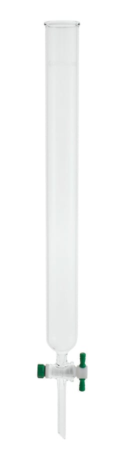 Chemglass Life Sciences Column, Chromatography, 1 1/2in ID X 12in E.L., 2mm Stopcock