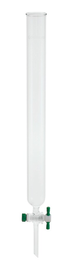 Chemglass Life Sciences Column, Chromatography, 3in ID X 24in E.L., 4mm Stopcock