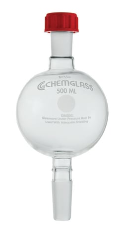 Chemglass Life Sciences 2000mL Reservoir, Chromatography, 45/50 Lower Rodaviss Inner