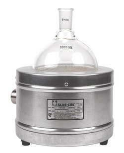 Chemglass Life Sciences 50000mL Glas-Col Heating Mantle, Series TM, Spherical, 3 @ 1000 Watts