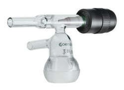 Chemglass Life Sciences&nbsp;Adapter, Flow Control, Chromatography, 75/50 Ball Joint