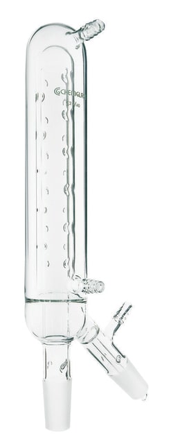 Chemglass Life Sciences Condenser, Concentrator, 340mm, 29/42 Joint, 200mm Inner Tube Height