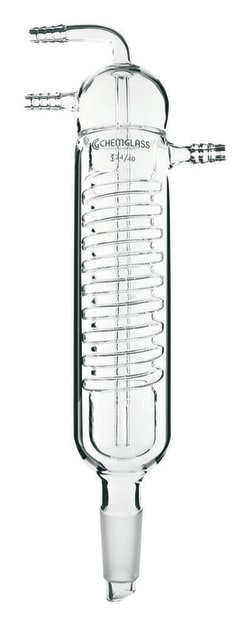 Chemglass Life Sciences Condenser, Friedrichs, 360mm, 45/50 Inner Joint