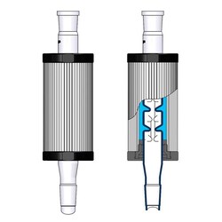 Chemglass Life Sciences Findenser Mini, 275mm, B24 Outer and Inner Joints,
