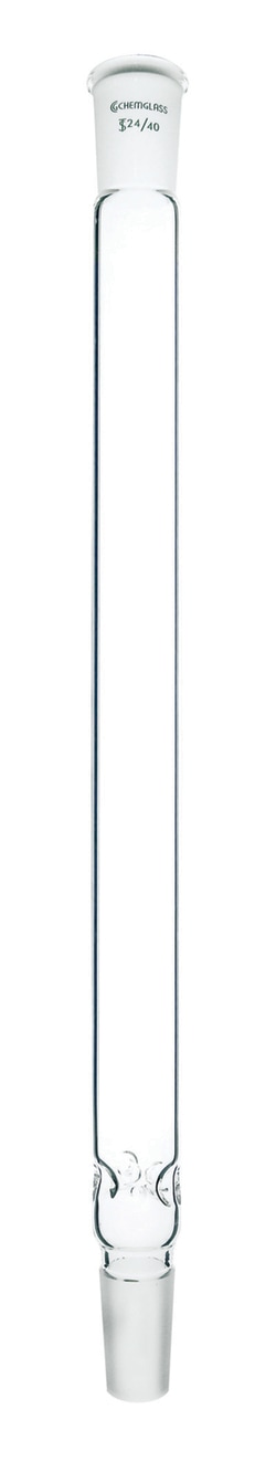 Chemglass Life Sciences Distilling Column, 19/22 Joint, 10 x 250mm, Hemple