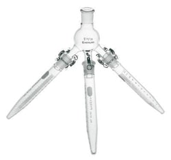 Chemglass Life Sciences Distilling Receiver, 12mL, 14/20, Complete, Approx. 175mm Height x 240mm Width