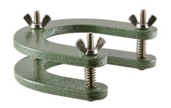 Chemglass Life Sciences Clamp, Horseshoe Style, 4.5in Flange, Quantity: