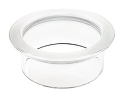 Chemglass Life Sciences Reaction Kettle Flange, Duran, Flat Ground, Flange