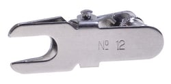 Chemglass Life Sciences Clamp, Pinch, Stainless Steel, #12