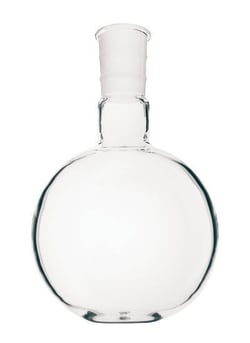 Chemglass Life Sciences Flask, Quartz, 1,000mL, Flat Bottom, 29/42, Quantity: