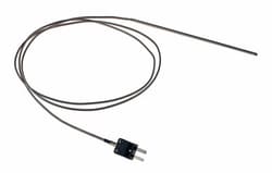 Chemglass Life Sciences Thermocouple, Type J, 0-370°C, 24 gauge, 1/8" OD,