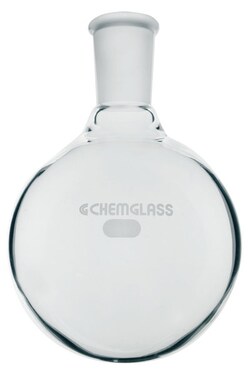 Chemglass Life Sciences 200mL Single Neck Round Bottom Flask (RBF) , 29/26
