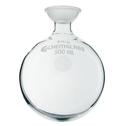 Chemglass Life Sciences 3000mL Single Neck Round Bottomed Flask, 35/20 Socket Joint