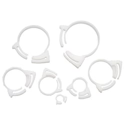 Chemglass Life Sciences&nbsp;Nylon Tubing Clamp, Clamping Range: .538-.608in, 13.67-15.44mm