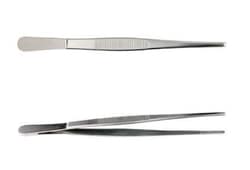 Chemglass Life Sciences&nbsp;Stainless Steel Forceps/Tweezers, Specimen, Straight, 6
