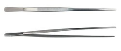 Chemglass Life Sciences Stainless Steel Forceps/Tweezers, Specimen, Straight,