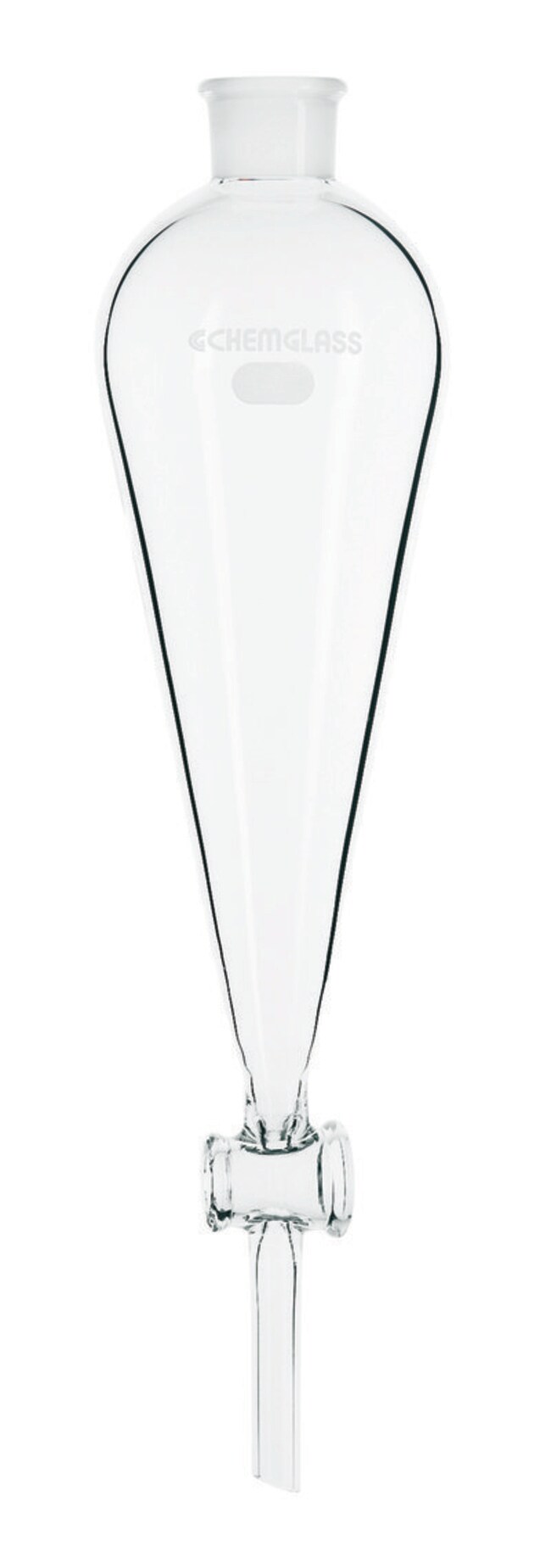 Chemglass Life Sciences 2000mL Separatory Funnel, Squibb