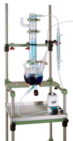 Chemglass Life Sciences 3L Gas Scrubber, Complete (Support Stand Sold Separately),