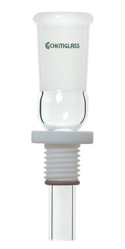 Chemglass Life Sciences Adapter fits bushing size 25, Quantity: Each of