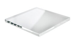 Chemglass Life Sciences Plate glass, square, borosilicate, 10in X 10in X 1/8