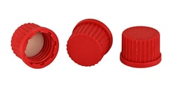 Chemglass Life Sciences Solid Cap, PTFE Seal, GL-18 Thread