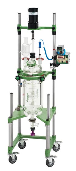 Chemglass Life Sciences 10L Process Reactor, Complete, Electric Motor, 70.1