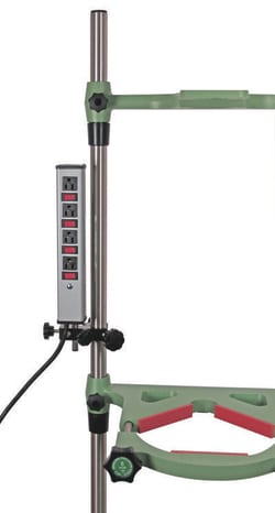 Chemglass Life Sciences 4-Outlet Power Strip, for Process Reactors