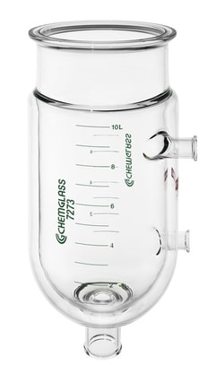 Chemglass Life Sciences Process Reaction Vessel, Jacketed, Large Scale,