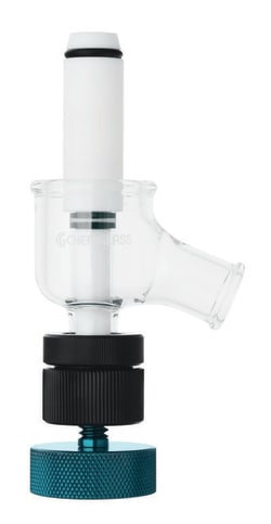 Chemglass Life Sciences Small Zero Dead Space Drain Valve Complete, Standard,