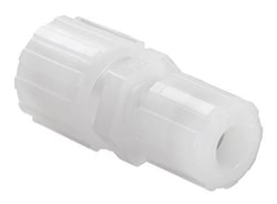 Chemglass Life Sciences 3/4" to 3/4" PFA Compression Fitting, Quantity: