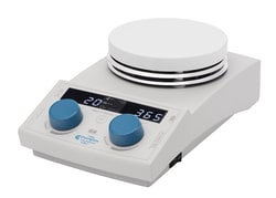 Chemglass Life Sciences Magnetic Hot Plate Stirrer, Digital, 135mm Plate,