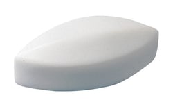 Chemglass Life Sciences Stir Bar, Magnetic, Egg-shaped, fits 3000mL-5000mL
