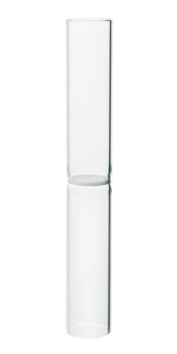 Chemglass Life Sciences Glassblowers Fritted Tube, Straight, Frit 10mm Diameter, Coarse Porosity, Tube O.D./13mm