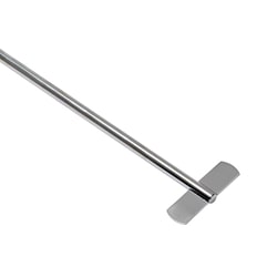 Chemglass Life Sciences&nbsp;Stirring Shaft with Fixed Blade, Stainless Steel, 7mm Shaft Diameter